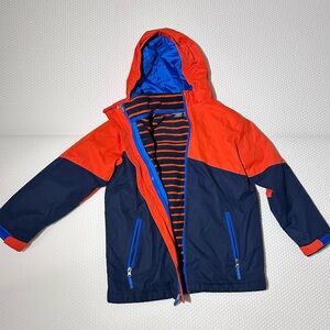 Lands' End Kids Jacket - Red and Blue